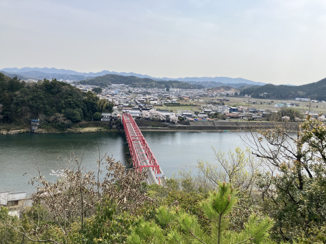 長良川展望台(関市池尻)からの眺め