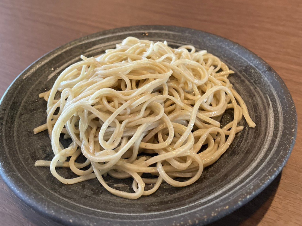 丸抜き２種ブレンド細打ち蕎麦