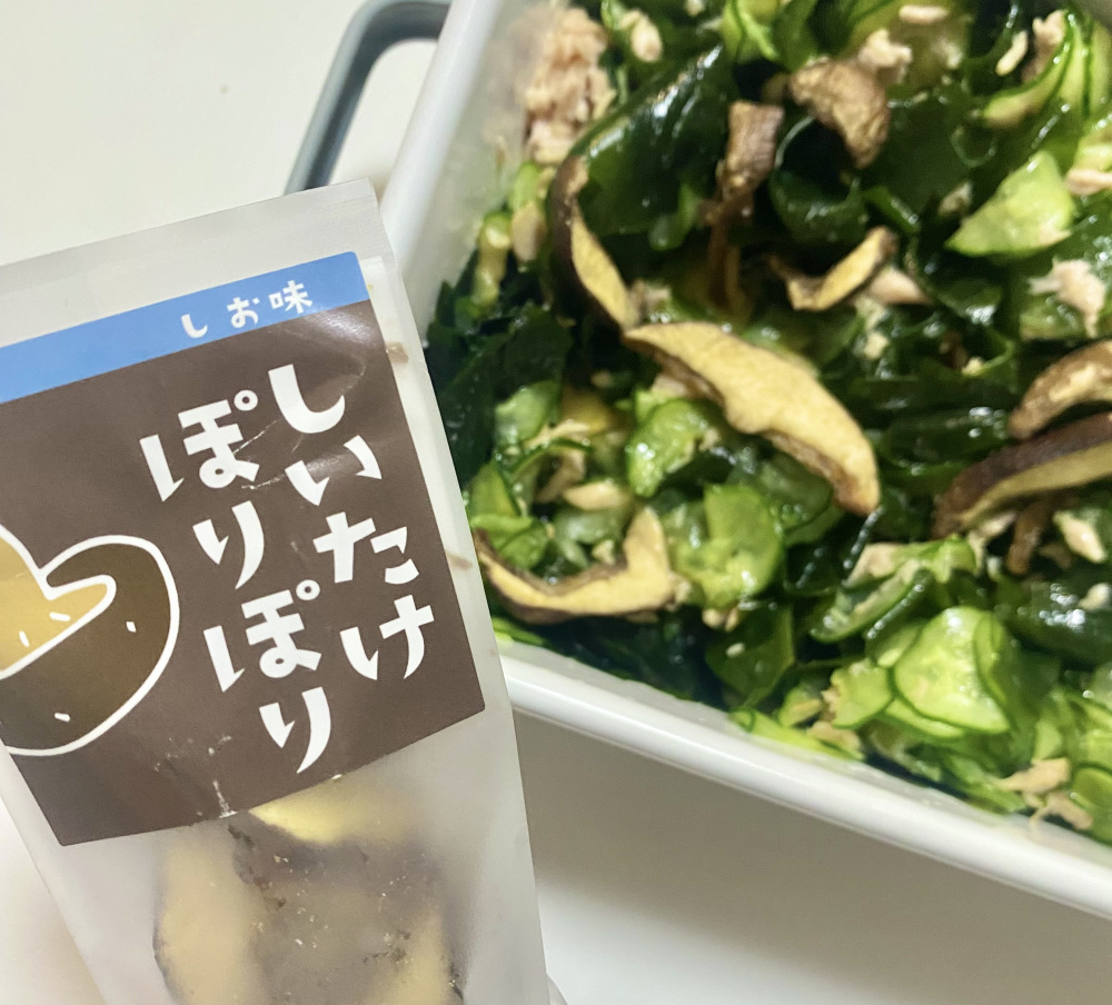 酢の物にトッピング