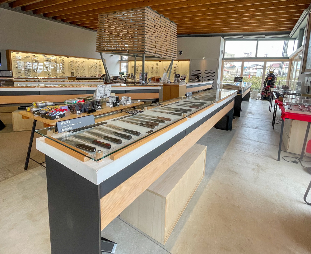 関ブランドの包丁を直接購入することができます