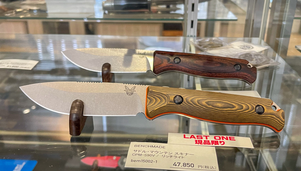ハンティングナイフやアウトドアナイフが勢揃い！