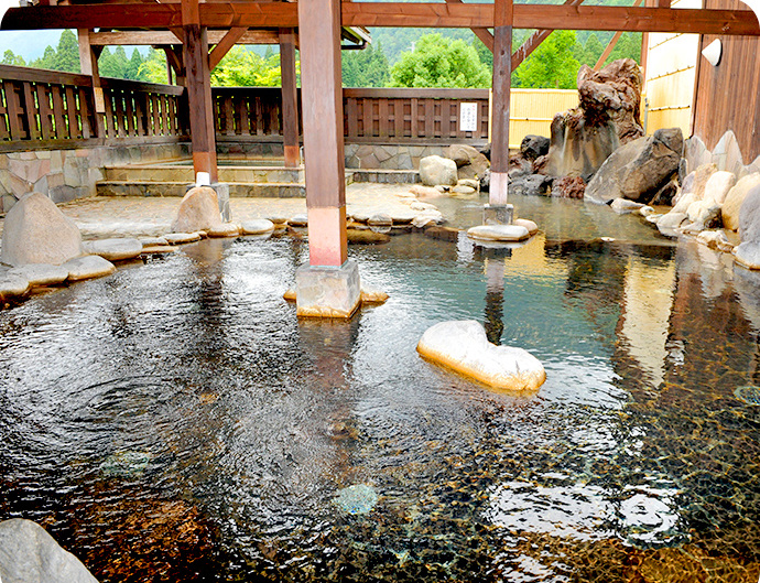 日本三大名泉、下呂温泉と よく似た泉質で 美肌効果を実感できる癒しの湯