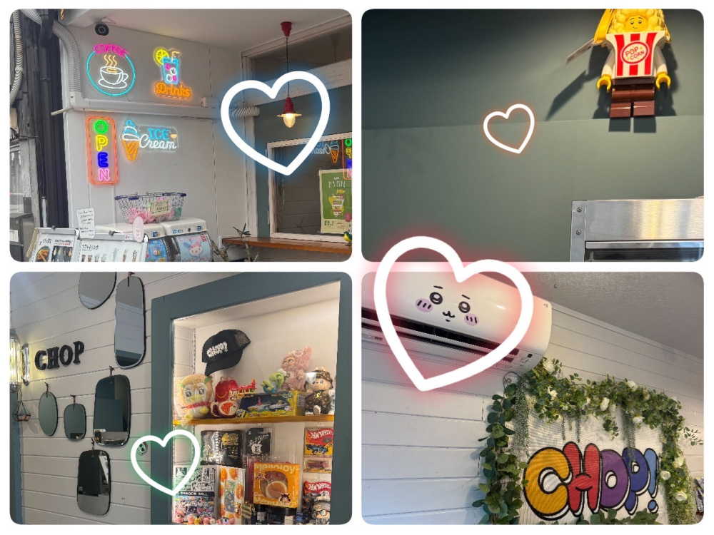お店にちりばめられた"可愛い"、たくさん見つけてくださいね♡
