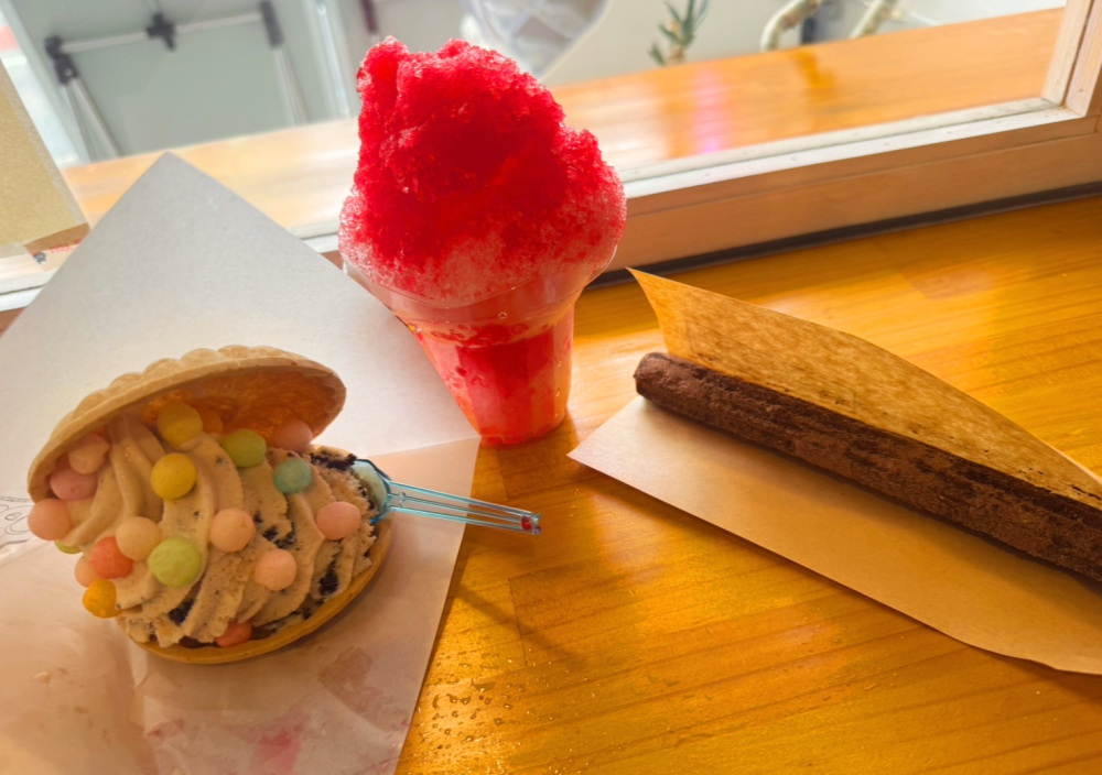 可愛いだけでなく美味しいスイーツたちは…