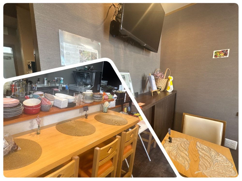 店内は21席、素敵な店主とのお喋りも楽しさのひとつですよ♪
