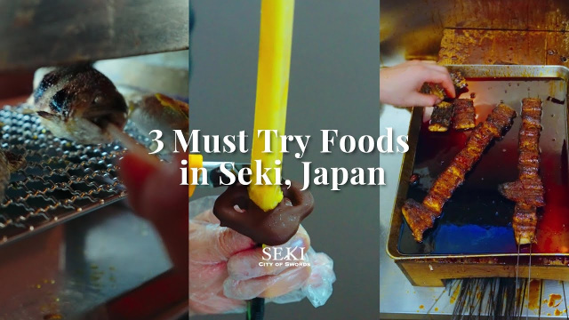 Seki City Promotional Video "3 Must Try Foods in Seki Japan"