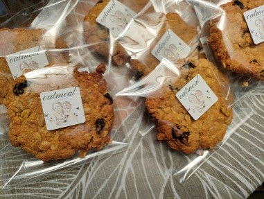 オートミールクッキー