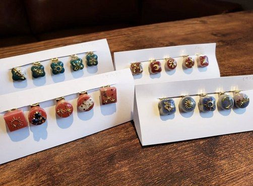 タイルピアス・イヤリング