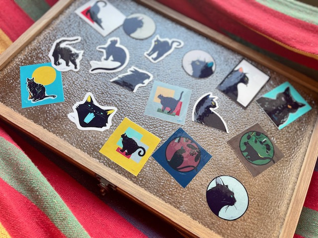 切り絵ステッカー