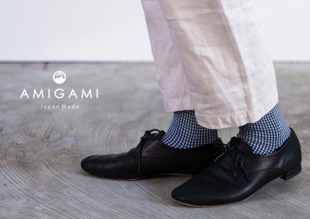 美濃和紙ドレス千鳥格子婦人