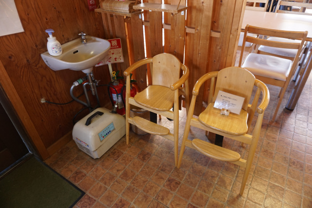 子ども椅子があるの嬉しい