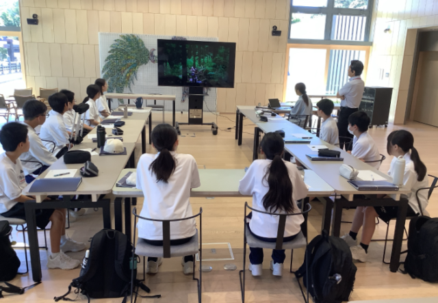 6月10日（水）旭ヶ丘中学校1年生の総合学習で観光協会の取り組みを紹介