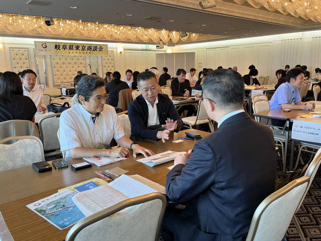 7月2日（木）岐阜県東京商談会にて関市の観光コンテンツをPR