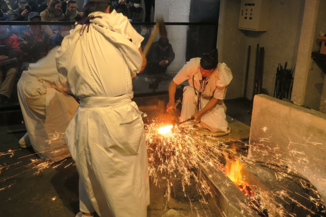 古式日本刀鍛錬・刀剣研磨外装技術　一般公開