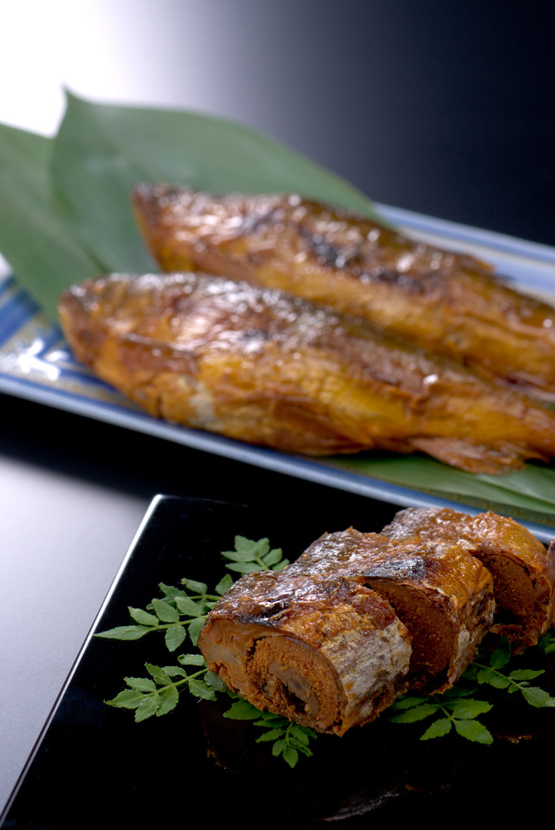 子持ち鮎の甘露煮