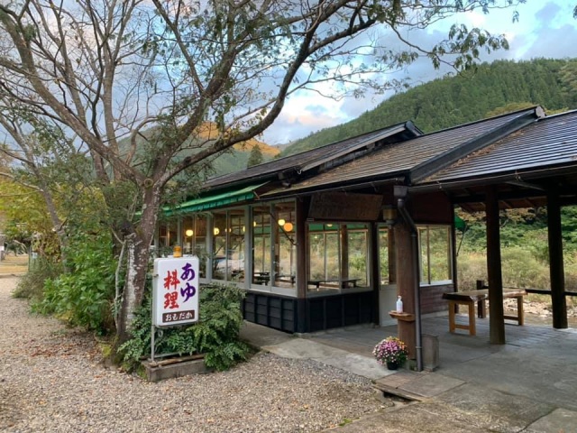 天然鮎料理 おもだか